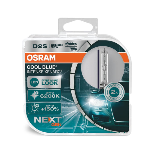 Osram XENARC COOL BLUE INTENSE D2S, +150% more brightness, up to 6,200K, xenon h Osram - Town Tools 