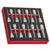 Teng Tools 1/2" Long Hex & TX Bit Socket Set FOAM2 17 Pieces Teng Tools - Town Tools 