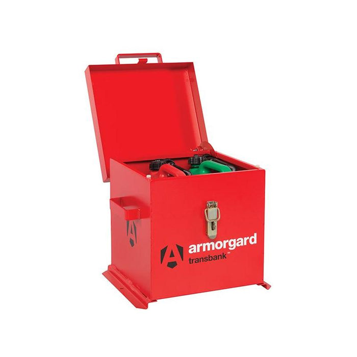 Armorgard TRB1 TransBank™ Hazard Transport Box 430 x 415 x 365mm Armorgard - Town Tools
