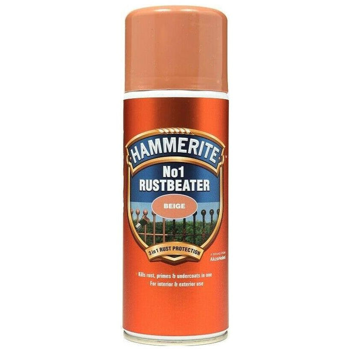 Hammerite NO.1 Rust Beater Aerosol Anti Corrosion Protection Spray 400ml Hammerite - Town Tools 