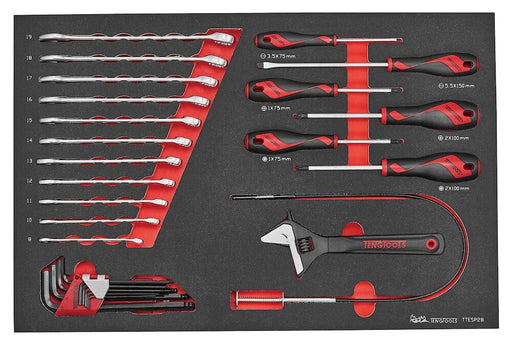 Teng Tools General Tool Set FOAM4X4 28 Pieces Teng Tools - Town Tools 