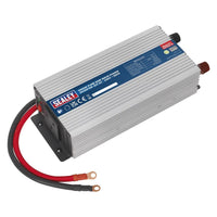 Sealey Power Inverter Pure Sine Wave 1000W 12V DC 230V ~ 50Hz PSI1000