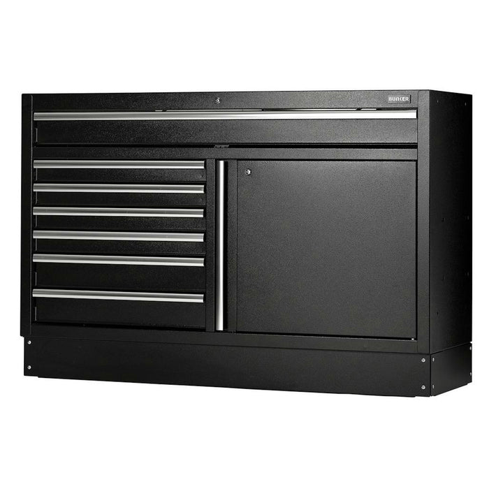 BUNKER Modular Floor Cabinet, 7 Drawer, 1360mm - MS400-7BU54