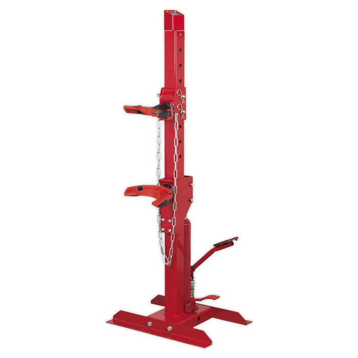 Sealey Coil Spring Compressing Station with Gauge Hydraulic 2000kg Capacity Sealey - Town Tools 