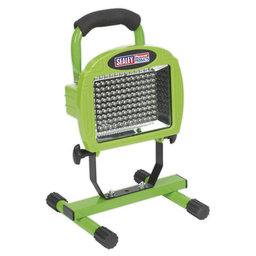 Sealey Rechargeable Portable Floodlight 108 LED Lithium-ion - Green LED108C Sealey - Town Tools 