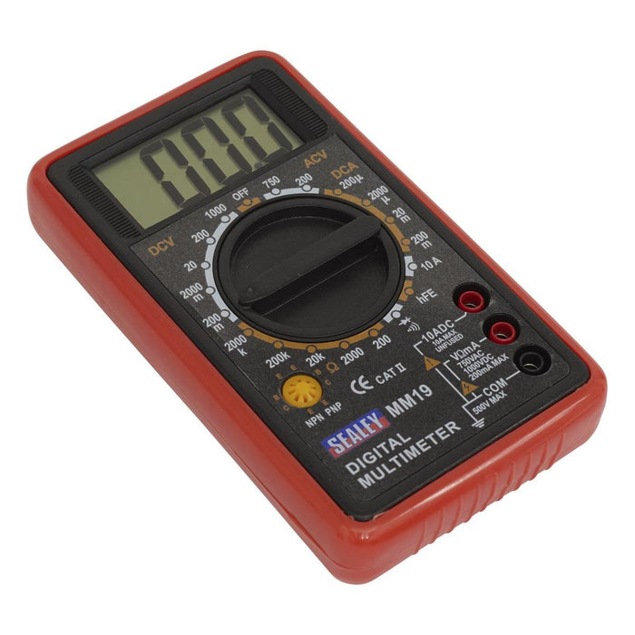 Sealey Digital Multimeter 7-Function mm19 Sealey - Town Tools 