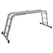 Sealey Folding Platform Ladder 4-Way Aluminium - BS EN 131 AFPL1 Sealey - Town Tools 