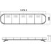 Ring Amber Lightbar 1400mm R65 - RCV9824 Ring Automotive - Town Tools 