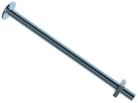 METALMATE Roofing Bolt & Nut ZP M6 x 100mm (Box 25)