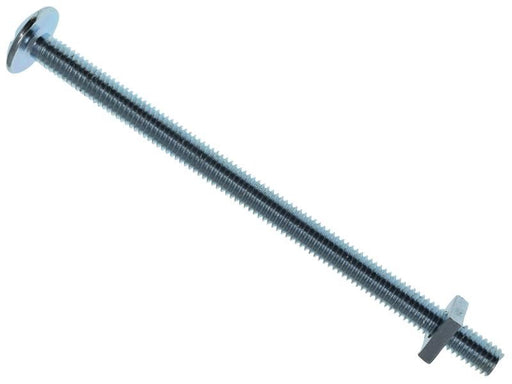 METALMATE Roofing Bolt & Nut ZP M6 x 100mm (Box 25) METALMATE� - Town Tools