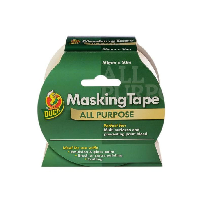 Shurtape Duck Tape® All-Purpose Masking Tape 50mm x 50m Shurtape - Town Tools