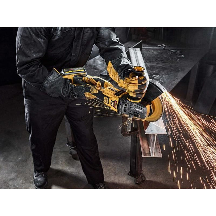 Dewalt Power Tools DCG460X2XR FlexVolt Angle Grinder 54V 2 x 3.0Ah Li-ion DeWALT Power Tools - Town Tools
