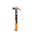 Fiskars IsoCore Curved Finishing Hammer 450g (16oz) Fiskars - Town Tools