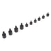 Premier Low Profile TRX-Star* Impact Socket Bit Set 1/4" & 3/8"Sq Drive 10pc Sealey Premier - Town Tools 