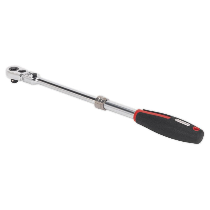 Sealey Ratchet Wrench 3/8"Sq Drive Flexi-Head Extendable Platinum Series AK8983 Sealey - Town Tools 