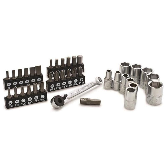Stanley® Hand Tools FatMax® PRO-STACK™ 1/4in Socket & Bit Set, 37 Piece STANLEY® Hand Tools - Town Tools