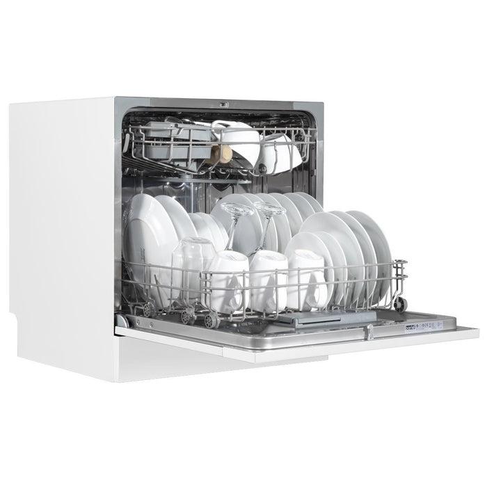 Baridi Tabletop Dishwasher 8 Place Settings 8L Capacity - White DH86 Baridi - Town Tools 