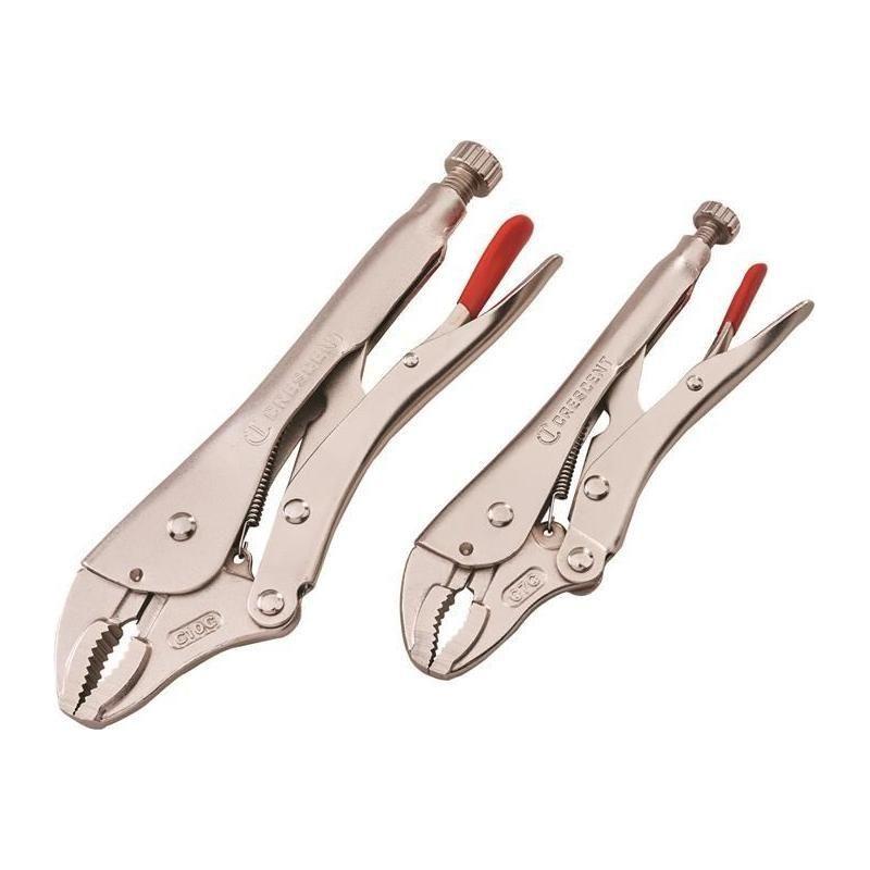 Crescent® Curved Jaw Locking Pliers with Wire Cutter Set, 2 Piece Crescent® - Town Tools