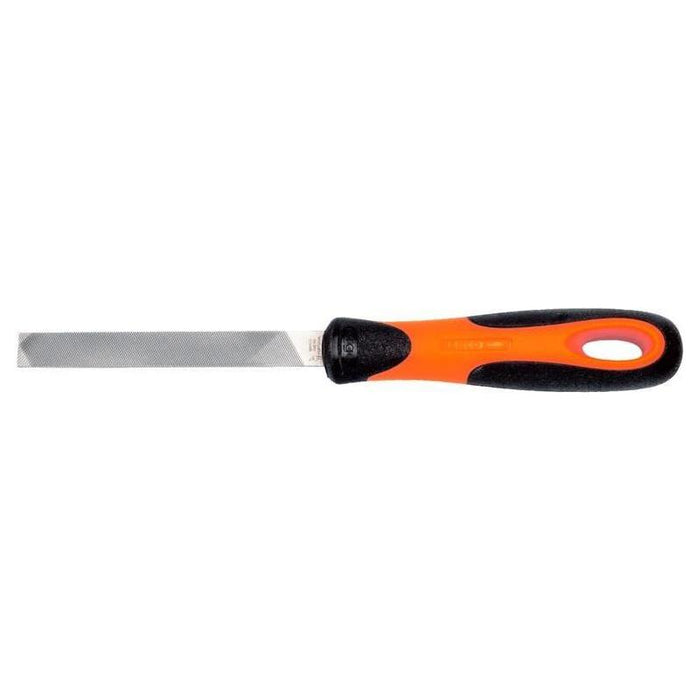 Bahco 1-100-08-1-2 ERGO™ Handled Flat Bastard Cut File 200mm (8in) Bahco - Town Tools
