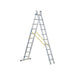 Zarges D-Rung Combination Ladder 2-Part 2 x 14 Rungs Zarges - Town Tools
