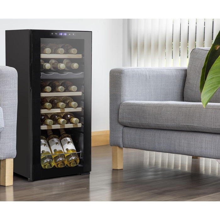 Baridi 18 Bottle Dual Zone Wine Fridge & Cooler DH89