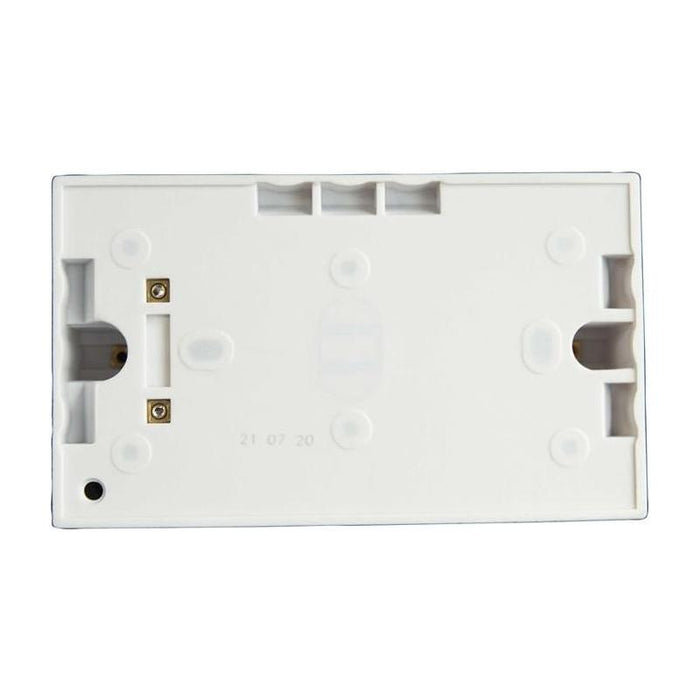 Dencon Pattress Box with Earth 2-Gang 45mm Dencon - Town Tools