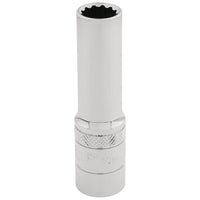 Draper HI-TORQ 12 Point Deep Socket, 3/8" Sq. Dr., 10mm 32819