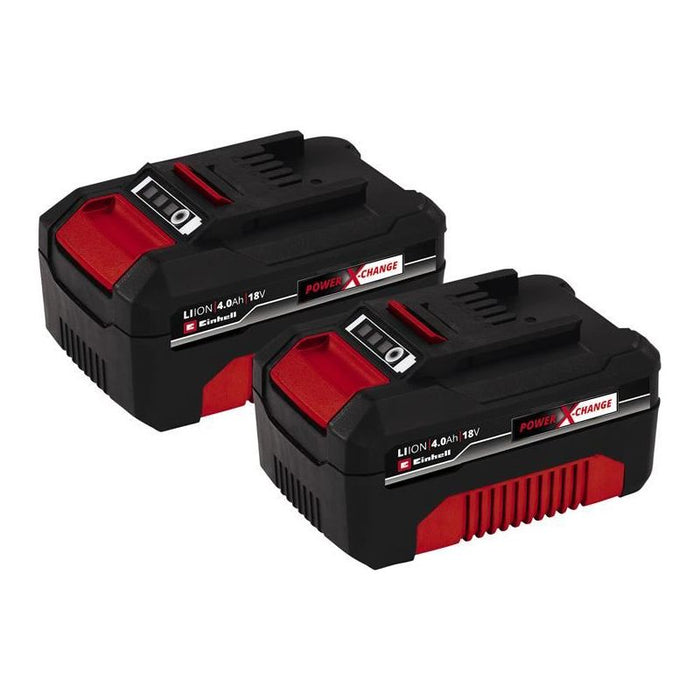 Einhell Power X-Change Battery Twin Pack 18V 4.0Ah Li-ion Einhell - Town Tools