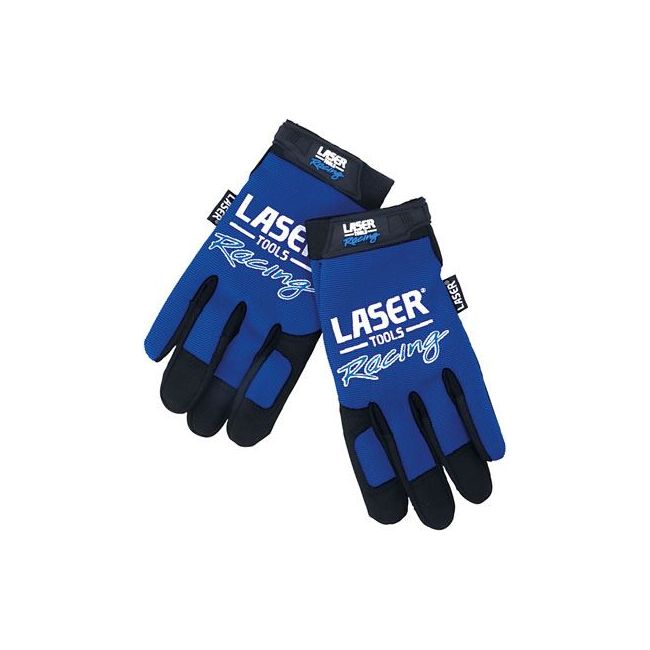 Laser Laser Tools Racing Mechanics Gloves - Medium 8707 Laser - Town Tools 