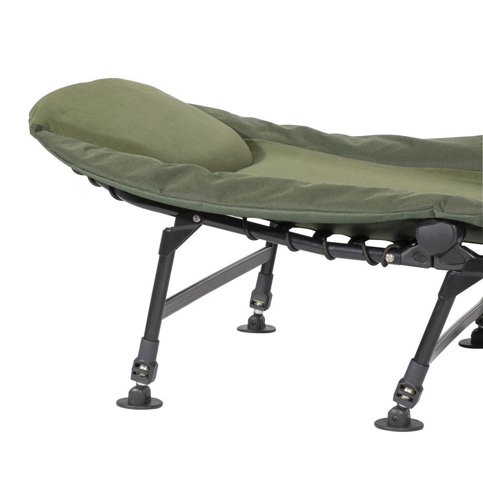 Dellonda Adjustable Bedchair with Fleece Mattress & Pillow DL77