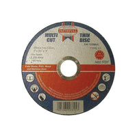 Faithfull Multi-Purpose Cutting Disc 125 x 1.0 x 22.23mm (Pack 10)