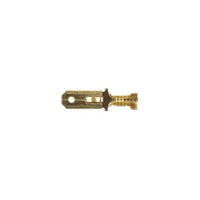 Connect 250 Type Connector Non Insulated Male Terminals 100pc 37408