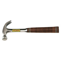 Draper Estwing E12C Curved Claw Hammer with Leather Grip, 12oz/336g
