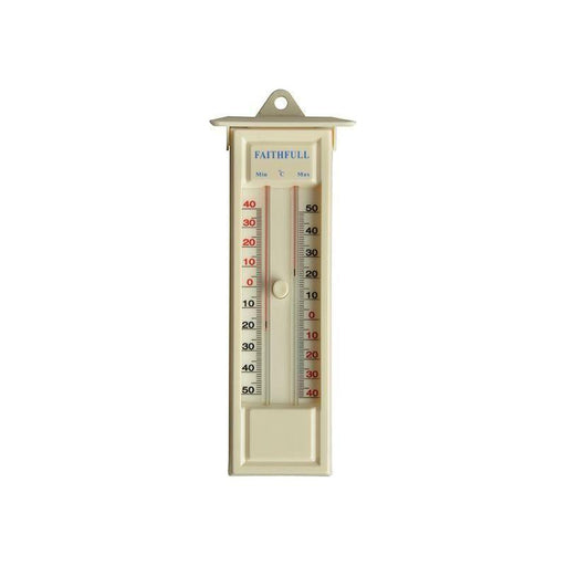 Faithfull Thermometer Press Button Max-Min Faithfull - Town Tools