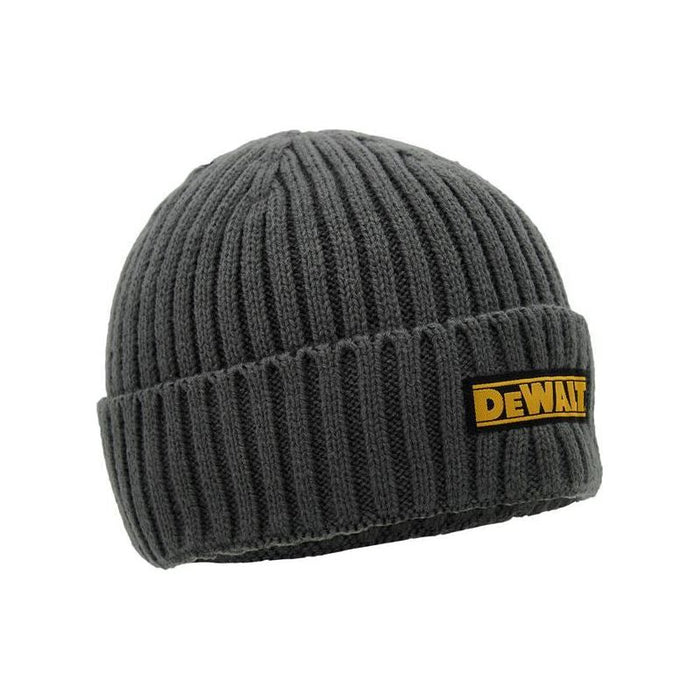 Dewalt Power Tools Indianapolis Grey Knitted Beanie Hat DeWALT Power Tools - Town Tools