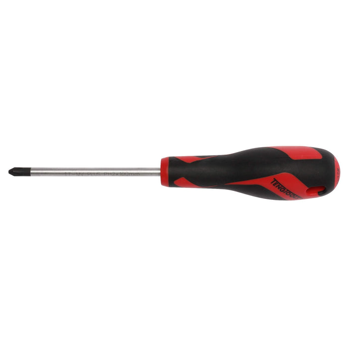 Teng Tools PH Screwdriver PH2 x 100mm L Teng Tools - Town Tools 