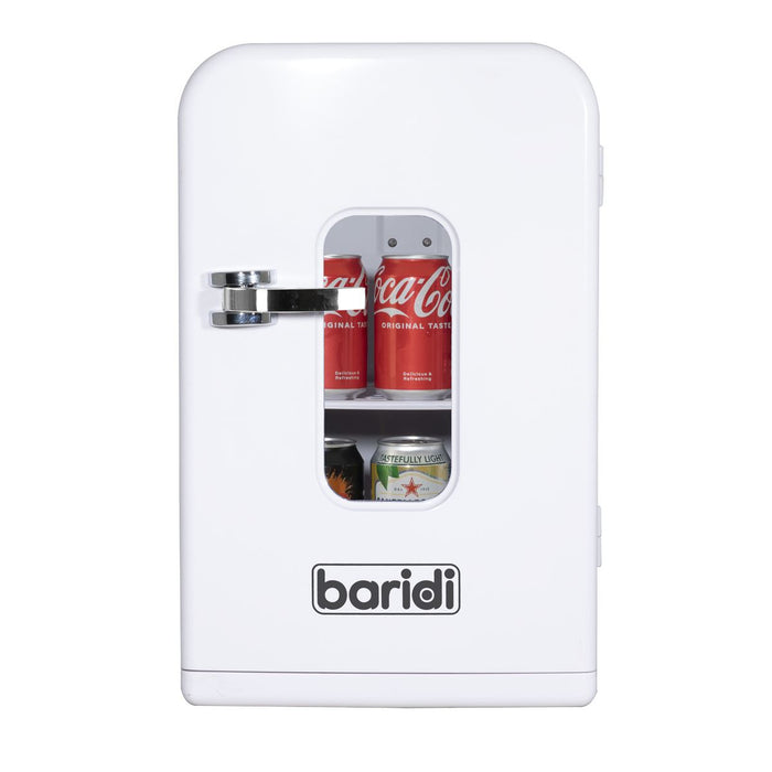 Baridi 15L Mini Fridge Cooler/Warmer 12V/230V - White Baridi - Town Tools 