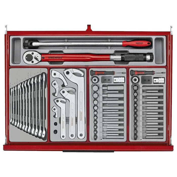 Teng Tools 26" PRO35™ stack tool kit 753 pieces red Town Tools - Town Tools
