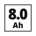 Einhell Power X-Change Multi-Ah Battery 18V 5.0-8.0Ah Li-ion Einhell - Town Tools