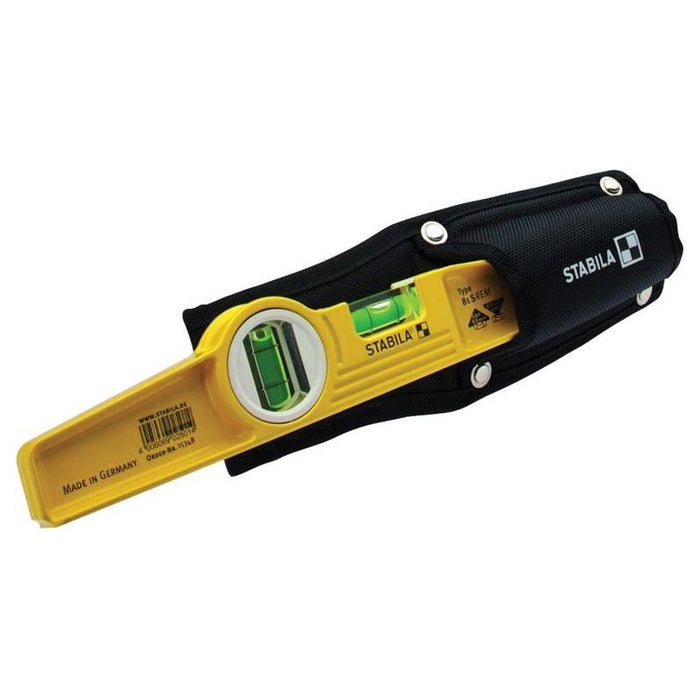 Stabila 81S-REM Rare Earth Magnetic Torpedo Level 25cm in Holster Stabila - Town Tools
