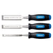 Draper Soft Grip Bevel Edge Wood Chisel Set (3 Piece) Draper - Town Tools