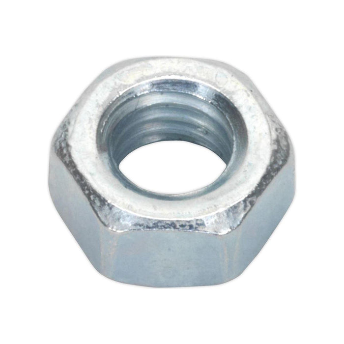 Sealey Steel Nut DIN 934 M5 Pack of 100 SN5 Sealey - Town Tools 