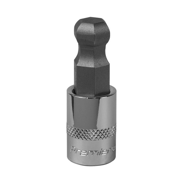 Sealey Ball-End Hex Socket Bit 12mm 3/8"Sq Drive SBBH009 Sealey - Town Tools 