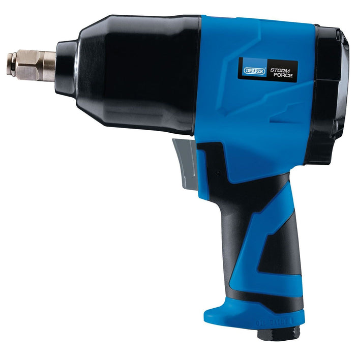 Draper Storm Force Air Impact Wrench with Composite Body, 1/2" Sq. Dr. Draper - Town Tools 