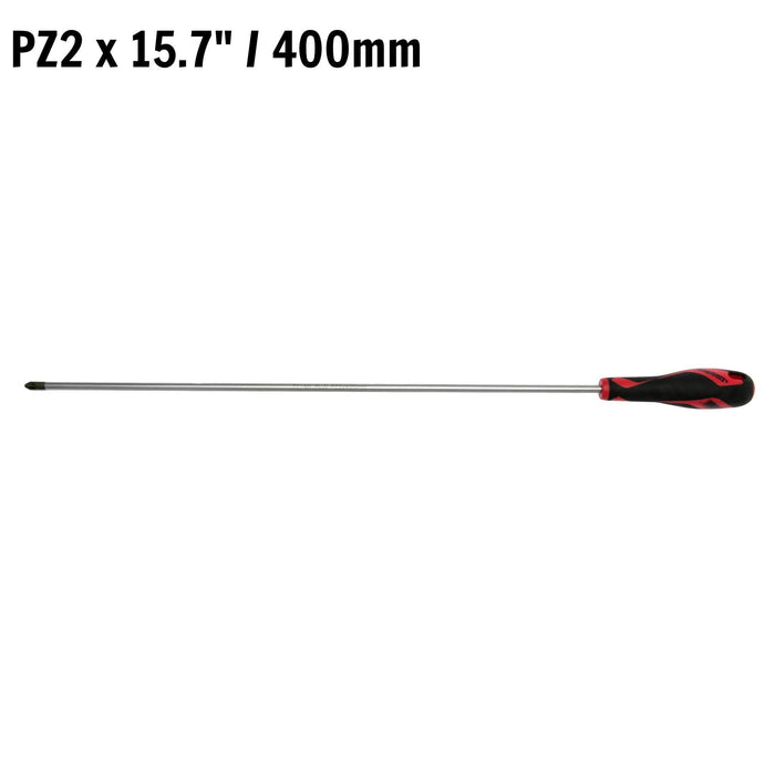 Teng Tools PZ Screwdriver PZ2 x 400mm M Teng Tools - Town Tools 