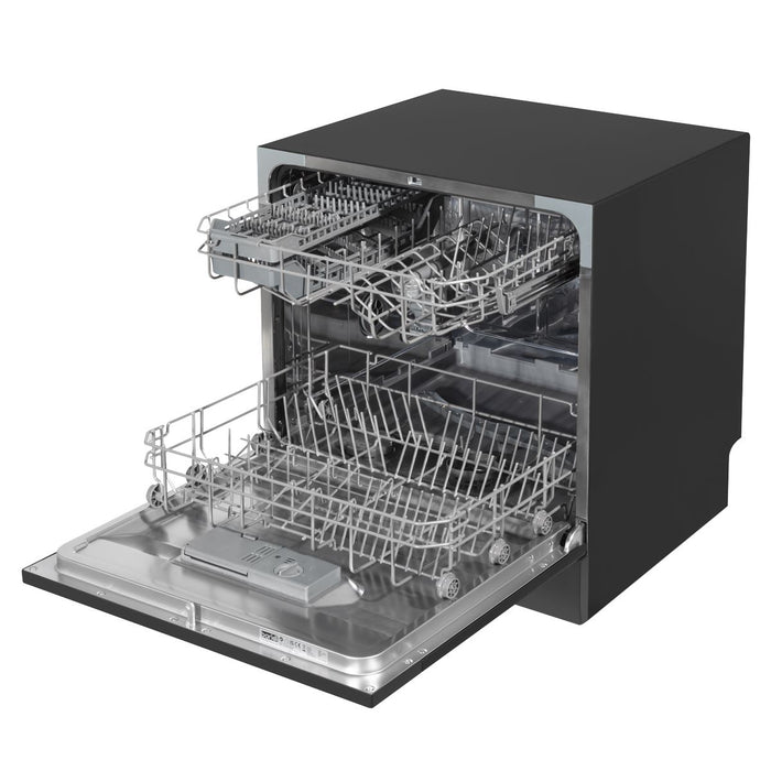 Baridi Tabletop Dishwasher 8 Place Settings 8L Capacity - Black DH88 Baridi - Town Tools 