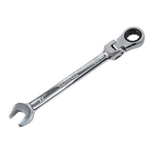 Faithfull Ratchet Combination Spanner Flex Head CV 17mm Faithfull - Town Tools