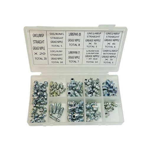 Lumatic Grease Nipple Selection Box Imperial Lumatic - Town Tools