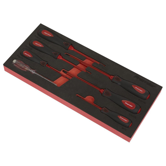 Sealey Premier Premier Screwdriver Set 7pc - VDE Approved TBTE04 Sealey Premier - Town Tools 