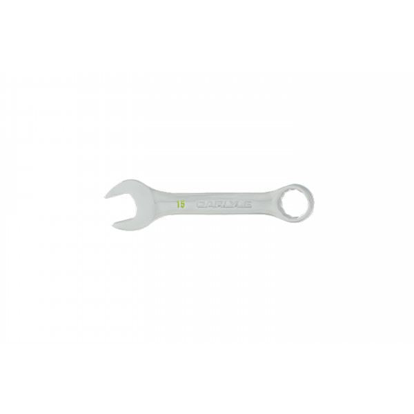 Carlyle Tools 12 Pt 15mm Stubby Combination Wrench